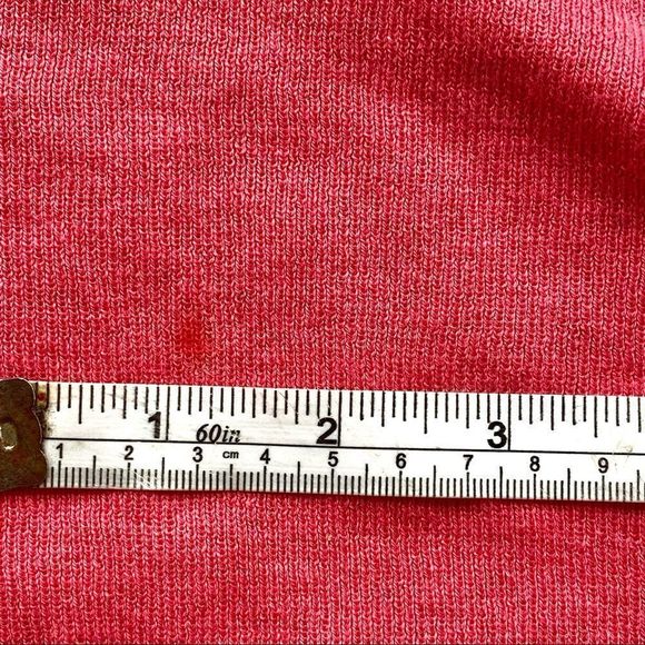 NWOT Banana Republic Factory Open Front Crop Pink Cardigan Sz L - Picture 8 of 9